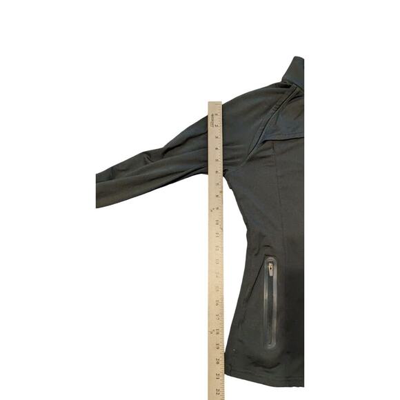 Fabletics Kimmy Performance Jacket In Everglade Size Medium Full Zip Work Out B - Picture 9 of 10